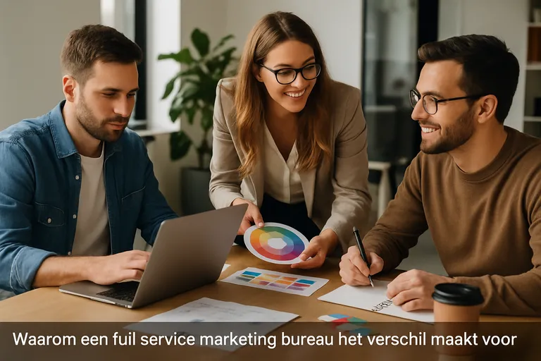 Waarom een full service marketing bureau het verschil maakt voor jouw merk
